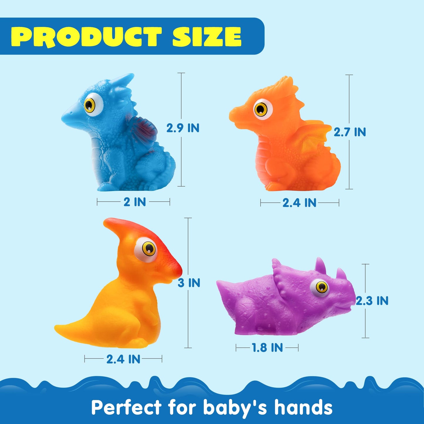 The Trove™ Light Up Dinosaur Bath Toy